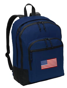American Flag Backpack Bag, US Flag Bag -- Backpack - Picture 1 of 4