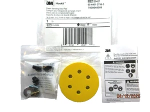 NEW 3M HOOKIT 20427, 3" CLEAN SANDING DISC "PAD" KIT, AUTOMOTIVE SANDING - Picture 1 of 5