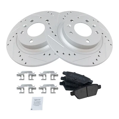Rear Disc Brake Kit for Mazda 6, Ford Fusion, Mercury Milan, Lincoln Zephyr & - Image 1 of 4
