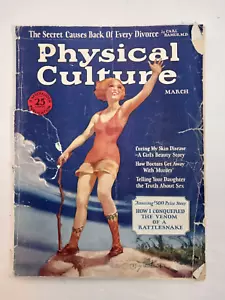 Physical Culture Magazine March 1927 Interview with Benito Mussolini - Picture 1 of 3