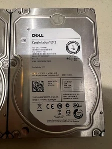 1 x Dell ST1000NM0023 9ZM273 1TB 7.2K RPM Cache 128MB 6Gb/s SAS 3.5" HDD - Picture 1 of 2