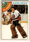 1978-79 O-Pee-Chee Glenn Resch #105 New York Islanders