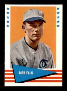 1961 Fleer #104 Bibb Falk   NM/NM+ X2510566