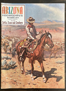 Arizona Highways Magazine - Cattle, Guns and Cowboys - October 1970