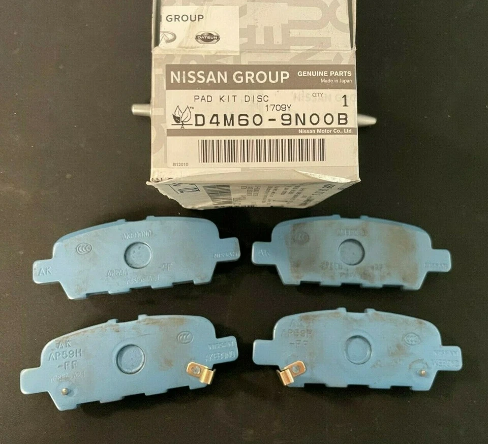 Kit de pastillas de freno traseras originales OEM Nissan Infiniti para Murano QX60 (D4M60-9N00B) Foto 1 de 4
