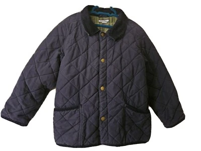 Hartstrings мальчика куртка 6 X / 7 выстеганная кнопка вверх зимнее пальто - Изображение 1 из 3