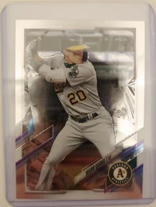 2021 Topps cromo edición Ben Baller #37 Mark Canha atletismo envío rápido - Imagen 1 de 2