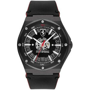 Ferrari Men's Scuderia Black Dial Watch - 830845