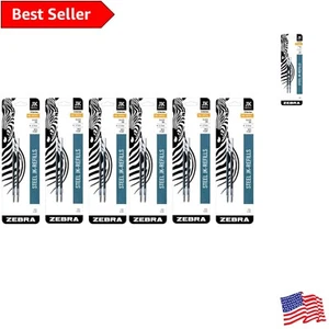 Vibrant Black Gel Ink Pen 0.7mm Medium Point - Zebra Quality Assurance 12-Pack - Picture 1 of 3