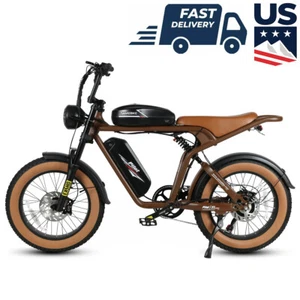 SAMEBIKE 20" Fat Tire e-bike Motor Ebike Mountain Adult Electric Bicycle 1200W - Picture 1 of 17