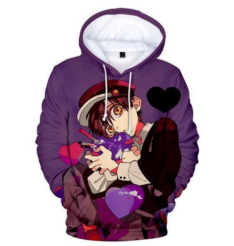 VETEMENTS Felpa con cappuccio Jibaku Shounen Hanako kun anime felpa con cappuccio pullover con cappuccio