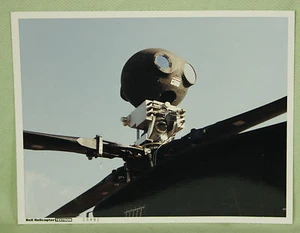 Fotografía Campana Helicóptero Textron Rotor Cámara Primer Plano Color 8x10 Bajo Ángulo - Imagen 1 de 2