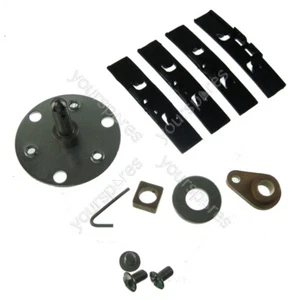 Kit de reparación de cojinete de eje de tambor trasero para secadora Indesit IS70 IDV75 - Imagen 1 de 2