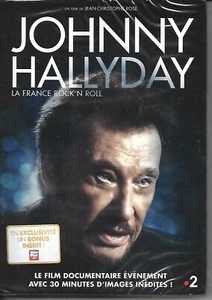 DVD JOHNNY HALLYDAY LA FRANCE ROCK'N ROLL DOCUMENTAIRE EVENEMENT + INEDITS NEUF - Imagen 1 de 2