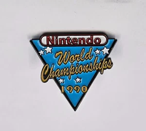 1990 NINTENDO WORLD CHAMPIONSHIPS ENAMEL PIN (AMAZING CONDITION) WOW! 🔥 - Picture 1 of 3