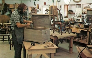 Postal Schanz Furniture Reacabado South Amana Iowa IA - Imagen 1 de 2