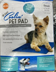 K&H Pet Products Coolin' Pet Pad S Pet Bed/Pad Indoor/Outdoor Cool Core w/Water - Picture 1 of 1