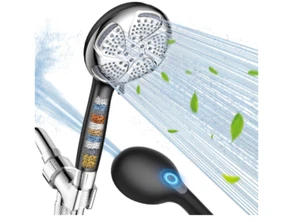 Filtered Shower Head with Handheld, High Pressure 7-Spray Showerhead with Filter - Picture 1 of 8