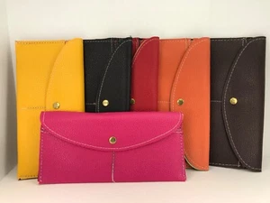 Women's Wallet, 6 Wallet Pack, Bold Colors Simple Envelope Wallet, $30 MSRP 🍾🎈 - Bild 1 von 10