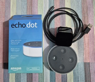 Amazon Echo Dot (2. Generation) Sprachgesteuerter Smart Assistant - Weiß - Bild 1 von 2