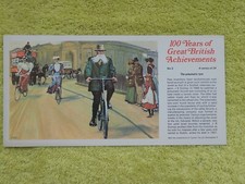 TyPhoo Tea Card 100 Years of Great British Achievements Large No.3 Tyres