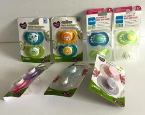 Ciucci bambino ragazzo/ragazza 2pack BPA FREE vedi variante 0+ o 6+ mesi SCEGLI TU - Foto 1 di 9
