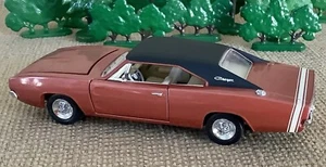 Franklin Mint Precision Models ~1968 Dodge Charger R/T Hardtop -Bronze~ 1:43 - Picture 1 of 20