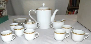 The Cellar Monno-Bandladesh 1995 16 Piece Coffee Tea Set: Pot Creamer Sugar Cups - Picture 1 of 5