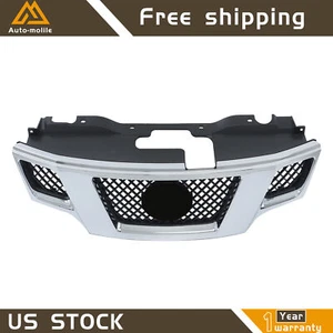 Parachoques delantero parrilla superior de plástico cromado para Nissan NV200 2013-2021 623123LM0H - Imagen 1 de 15