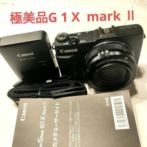 Canon PowerShot G1 X Mark II Digital Camera Black w/Battery from Japan #81 - Picture 1 of 10
