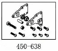 Heckgetriebe Geeignet für ALLE 450er wie T-Rex & Co - Bild 1 von 1