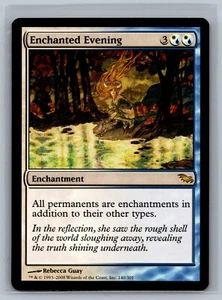 Magic The Gathering Shadowmoor Enchanted Evening #140/301 MTG TCG CCG - Picture 1 of 2