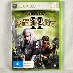 LORD OF THE RINGS Battle for Middle-Earth 2 Xbox 360 Complete w/ Manual PAL LOTR - Picture 1 of 4