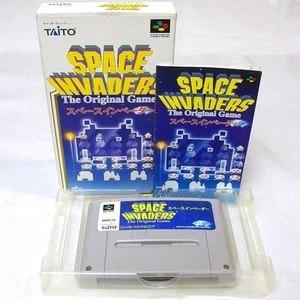 SPACE INVADERS SFC Nintendo Super Famicom Japan Import TAITO Shooter SNES Complt - Picture 1 of 1
