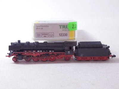 »MINITRIX 12330 N DCC DIGITAL · DAMPFLOKOMOTIVE BR 41 DER DB · OVP«  - Bild 1 von 4