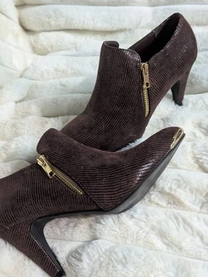 Bombas femininas Bellini tipo camurça tamanho 7 - Imagem 1 de 4