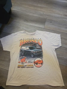 Vintage-Inspired Ford Bronco Graphic Tee (Men’s XL) - Picture 1 of 6