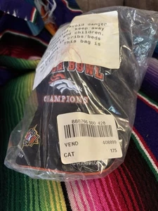 Vintage 90s Denver Broncos 1998 NFL Super Bowl XXXII Champions Snapback Hat Cap - Picture 1 of 5