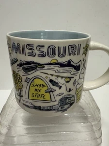 Tazza da caffè Starbucks Missouri Been There serie tazza Show Me State 14 oz - Foto 1 di 5