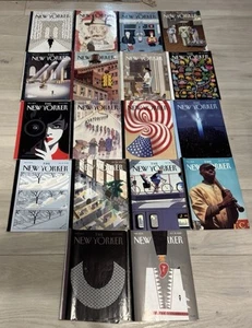 New Yorker Magazine 18 Issues Lot All From 2020 - Picture 1 of 20