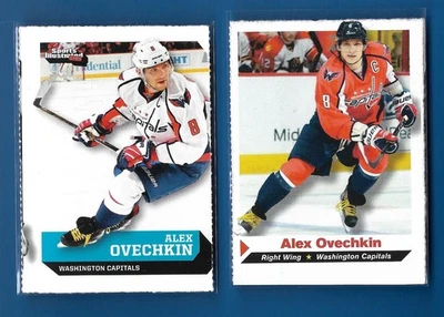 2) Tarjetas SI Sports Illustrated Kids ALEX OVECHKIN 2013/2016, Washington Capitals Foto 1 de 2