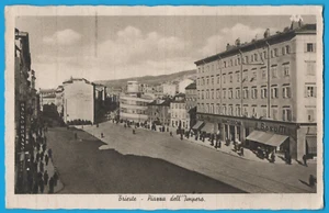 Trieste Piazza dell'Impero FP cartolina vintage postcard carte postale MA2086 - Imagen 1 de 2