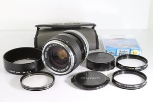 RARE [Mint] "O" CONCAVE CANON FD 35mm F2 CHROME NOSE Ver. I from Japan B387 - Picture 1 of 19
