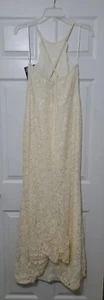Lulus Kleid Elfenbein Spitze Neckholder Größe L - Bild 1 von 9