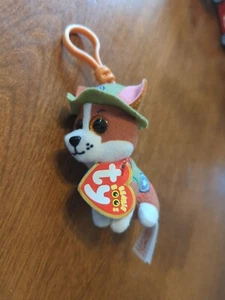 Ty Beanie BABY- 3.5 IN TRACKER-PAW PATROL KEYCHAIN NEW - Picture 1 of 6