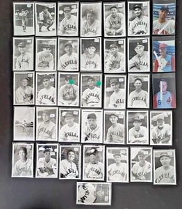 35 Vintage George Brace 4x6 photos 1930-60 Cleveland Indians Names in Descrip - Picture 1 of 10