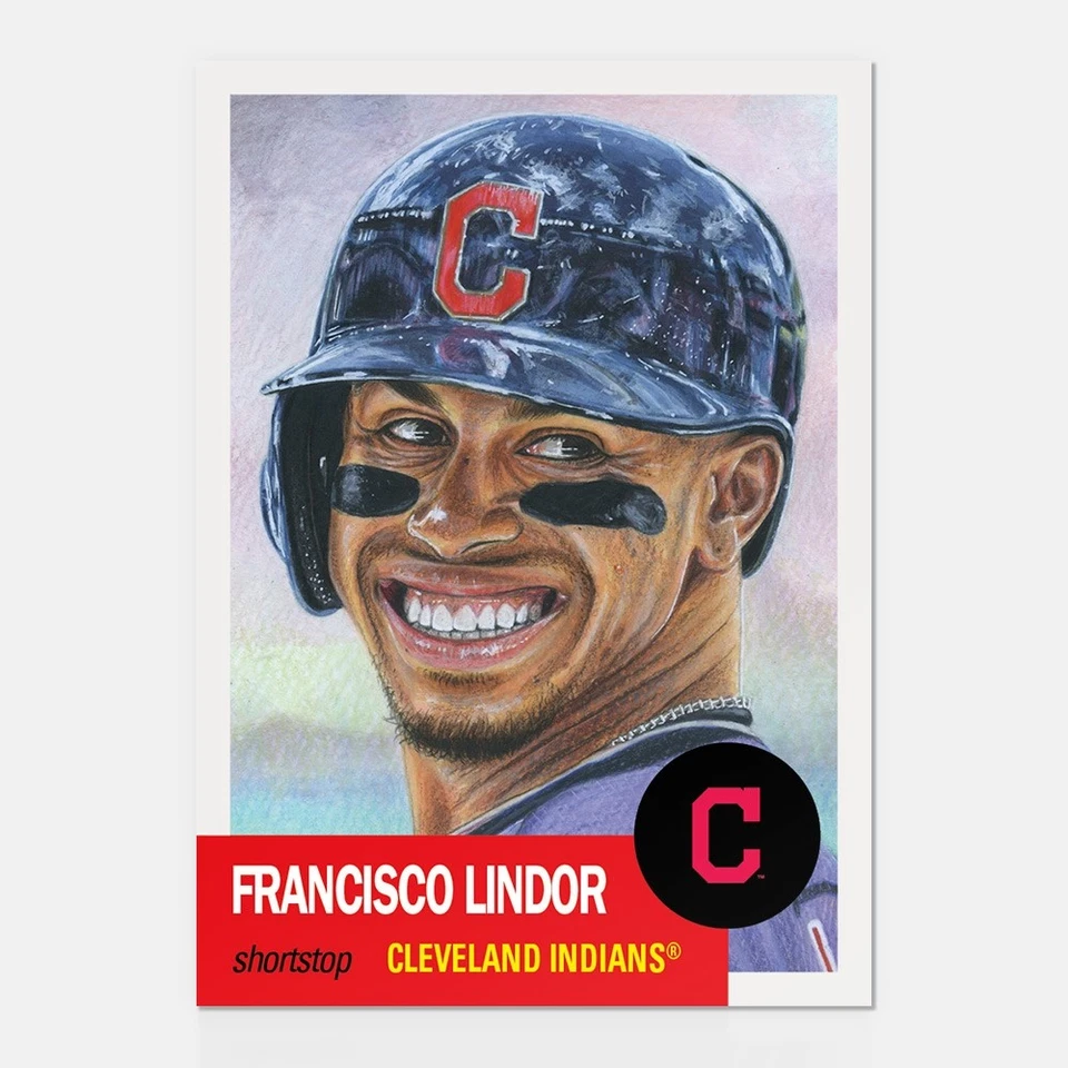 2018 Topps Living Set #61 Francisco Lindor - Image 1 of 1