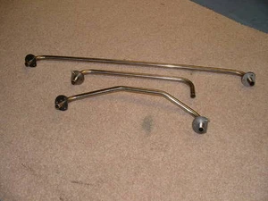 Jaguar E type series 1/2 Water Heater Transfer pipes Stainless Steel - Picture 1 of 3