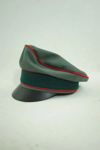 Gorra visera trituradora de artillería de gabardina Heer alemana de la Segunda Guerra Mundial - Imagen 1 de 1