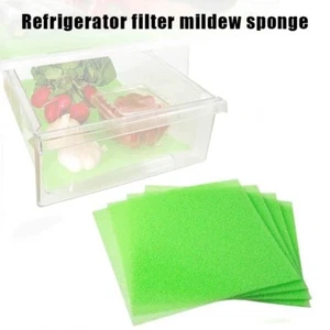 5/10PCS Fodere Ripiano Frigorifero Tappetini Antivegetativi Copri Frigo Assorbente Pastiglie - Foto 1 di 9